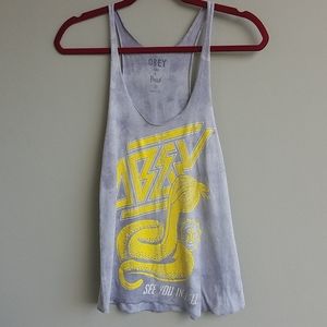 OBEY grey tank See You In Hell sz.SML